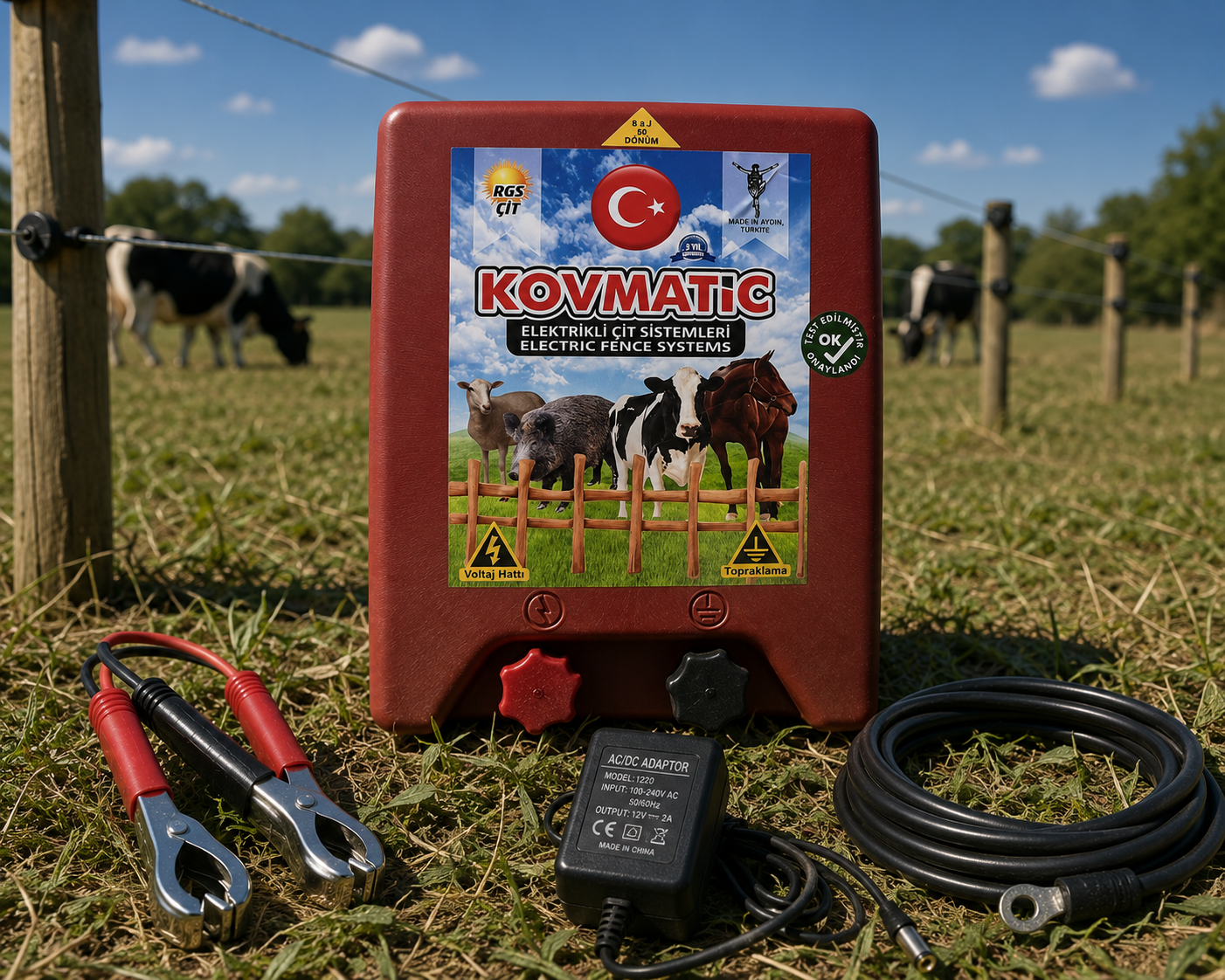 50 Dönümlük Elektrikli Çit Makinesi